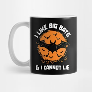 I Like Big Bats & I Cannot Lie // Funny Halloween Bat Rap Parody Mug